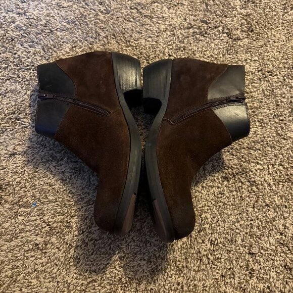 Fly London brown suede Meba ankle boots - Picture 4 of 7